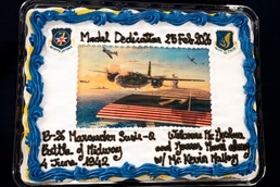 Seventh Air Force dedicates B-26 model