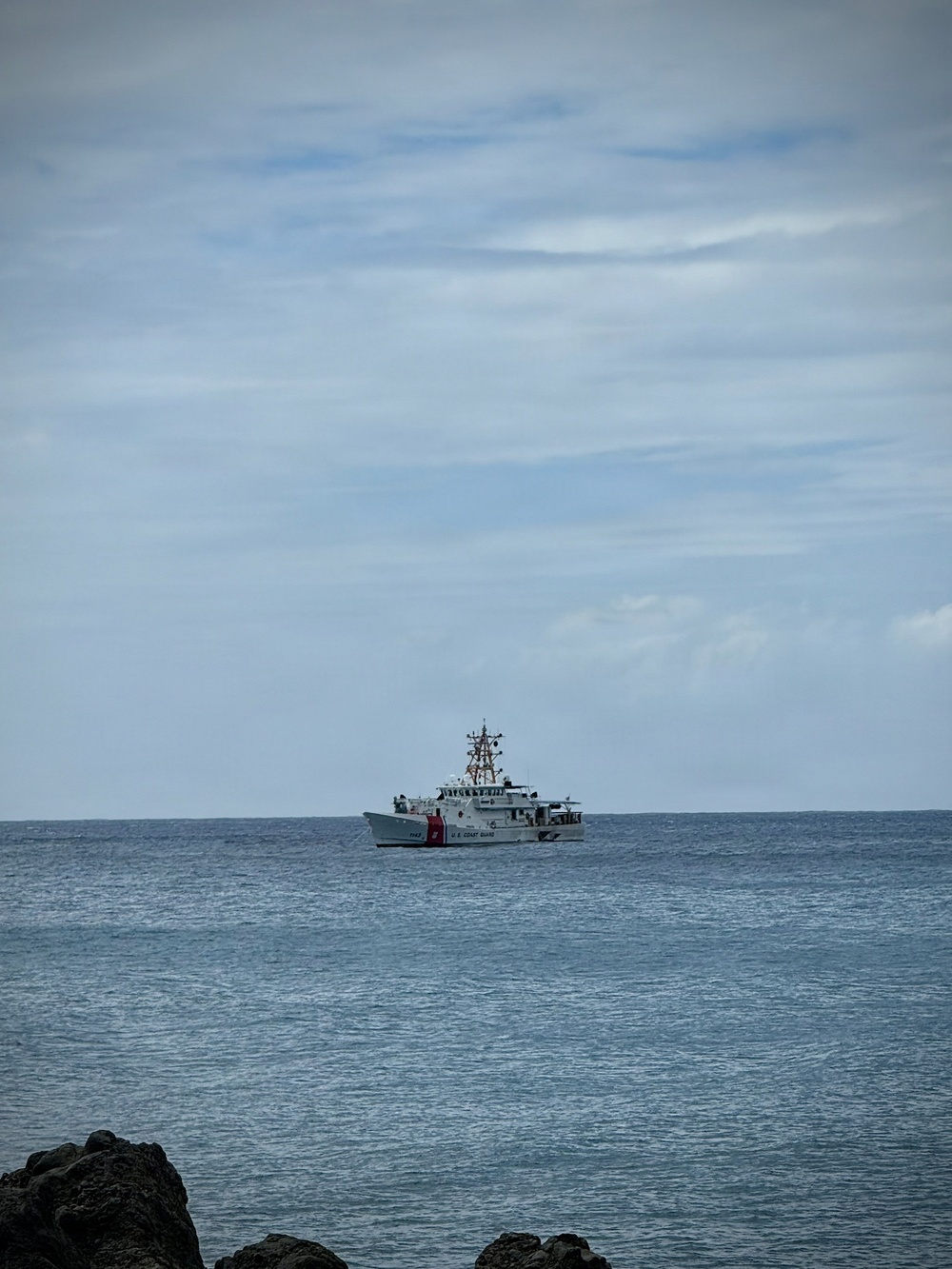 USCGC Frederick Hatch crew delivers supplies to Agrihan residents