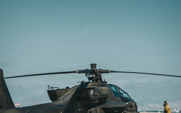 2nd Combat Aviation Brigade Conduct Refuel Operations During Talon Reach