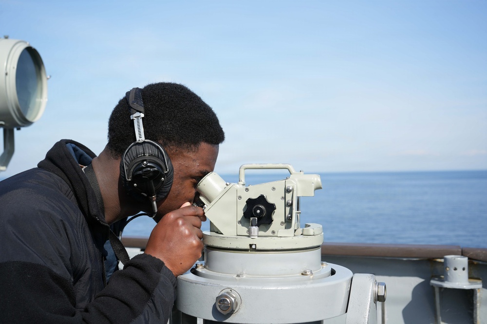 Blue Ridge Sailors underway