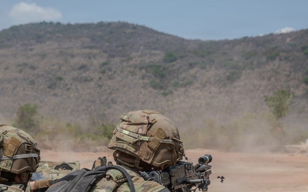 Hanuman Guardian | 5-20 Infantry Conducts Live Fire in Lopburi