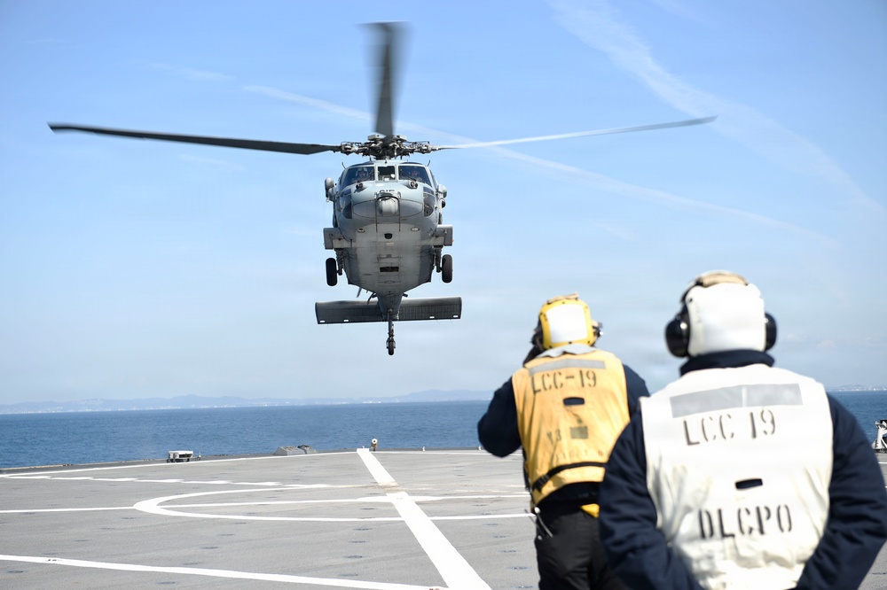 Blue Ridge Sailors Underway