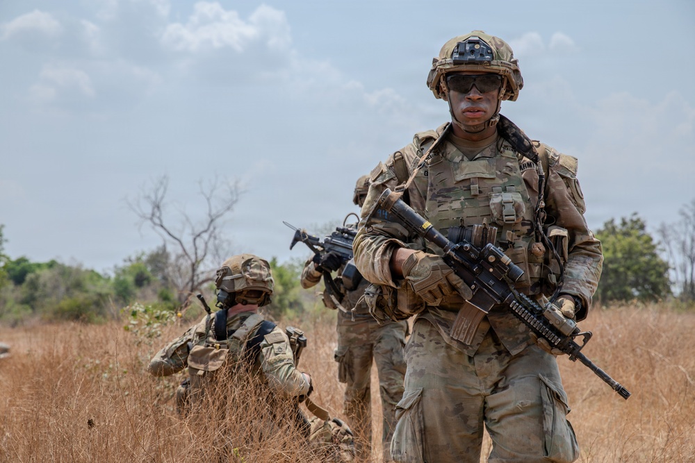 Hanuman Guardian | 5-20 Infantry Conducts Live Fire in Lopburi