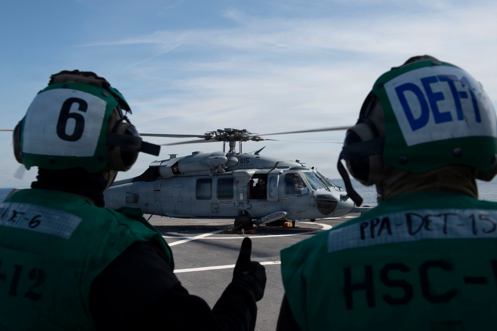 Blue Ridge Sailors Underway