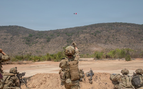 Hanuman Guardian | 5-20 Infantry Conducts Live Fire in Lopburi