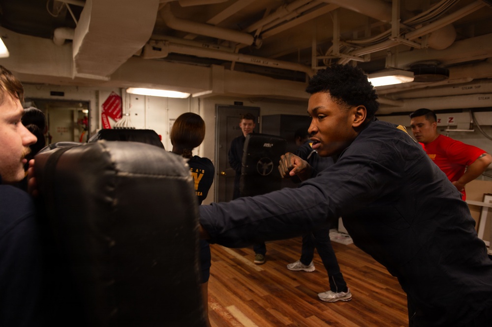 SRF Bravo aboard USS Blue Ridge (LCC 19)