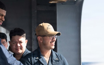 Training for Blue Ridge Sailors Underway