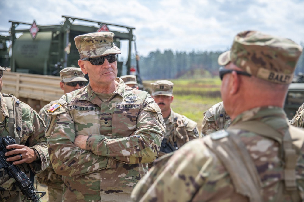 Florida Army National Guard ATAG Visits 3-265 Air Defense Artillery at JRTC