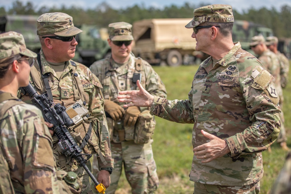 Florida Army National Guard ATAG Visits 3-265 Air Defense Artillery at JRTC