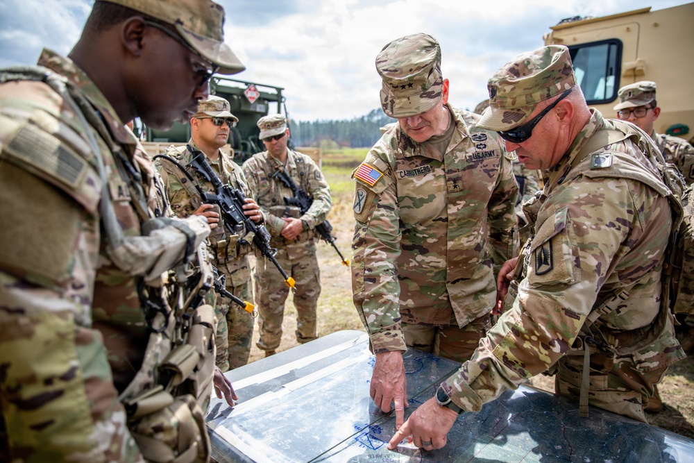 Florida Army National Guard ATAG Visits 3-265 Air Defense Artillery at JRTC