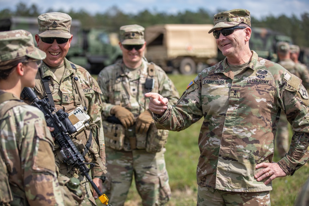 Florida Army National Guard ATAG Visits 3-265 Air Defense Artillery at JRTC