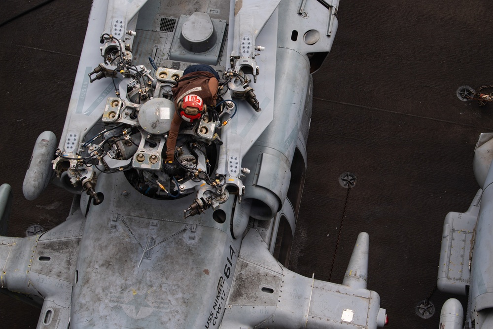 Nimitz Conducts Flight Operations