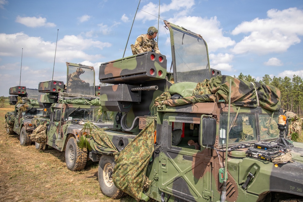3-265 Air Defense Artillery Soldiers Prepare to Enter the Box at JRTC