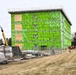 March 2026 construction operations for fiscal year 2024-funded $55.75 million Collective Training Officers Quarters Project at Fort McCoy