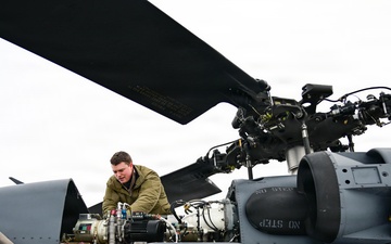 56th RQS and Swedish air force rangers joint personnel recovery training