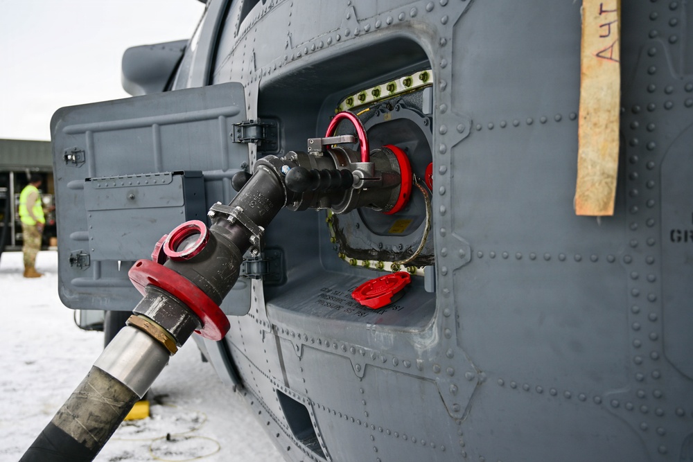 56th RQS and Swedish air force rangers joint personnel recovery training