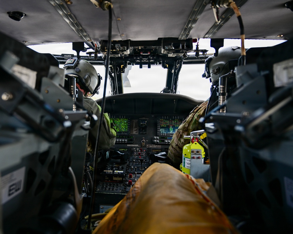 56th RQS and Swedish air force rangers joint personnel recovery training