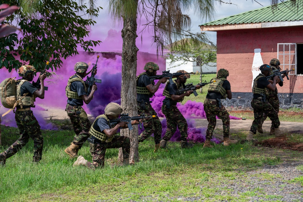 CJTF-HOA leadership attends Justified Accord 2026 closing ceremony at Kenya’s Humanitarian Peace Support School