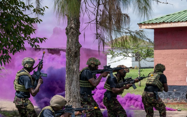 CJTF-HOA leadership attends Justified Accord 2026 closing ceremony at Kenya’s Humanitarian Peace Support School