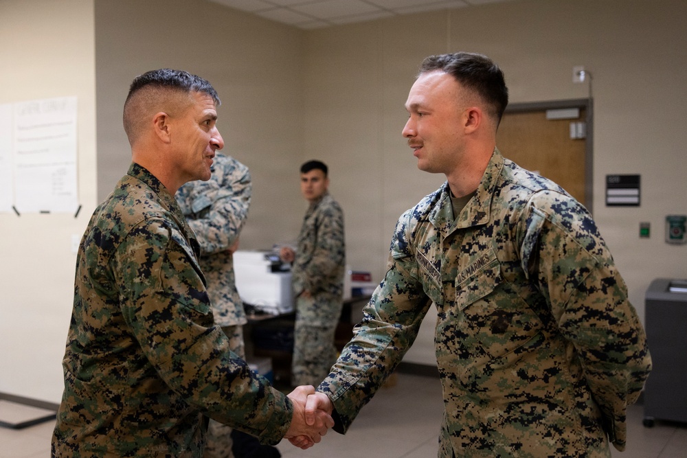 U.S. Marines with 1st MARDIV, foreign partners recognized during Freedom Shield 26