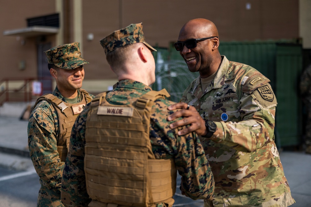 U.S. Marines with 1st MARDIV, foreign partners recognized during Freedom Shield 26