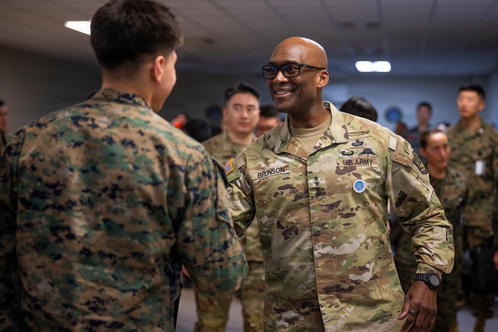 U.S. Marines with 1st MARDIV, foreign partners recognized during Freedom Shield 26