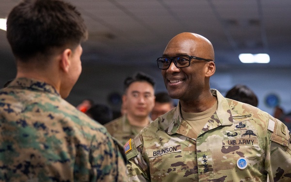 U.S. Marines with 1st MARDIV, foreign partners recognized during Freedom Shield 26