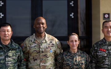 U.S. Marines with 1st MARDIV, foreign partners recognized during Freedom Shield 26