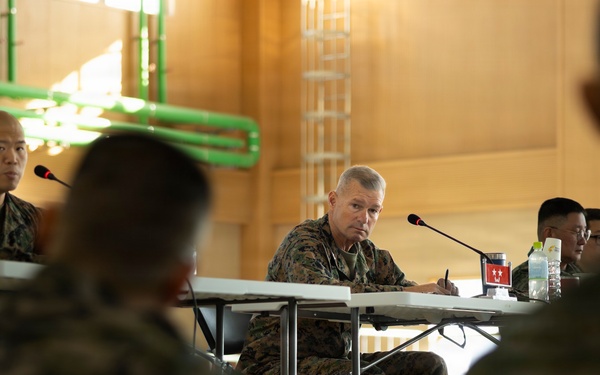 Marines with 1st Marine Division, 1st ROK Marine Division attend ROC drill during Freedom Shield 26
