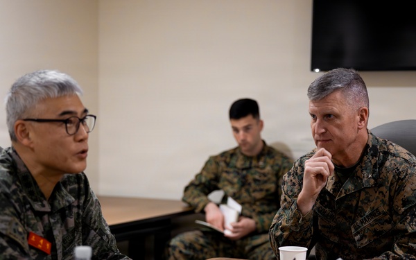 Key leaders with 3rd MLG meet with ROK logistic counterparts during Freedom Shield 26