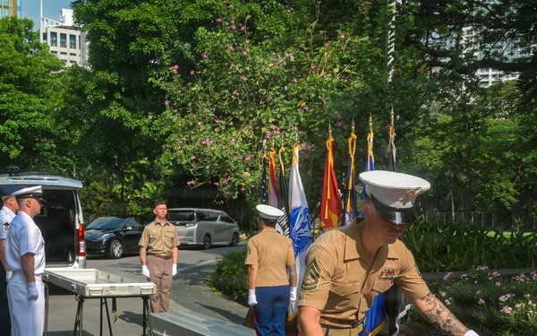 DPAA conducts Repatriation Ceremony at the U.S. Embassy in Thailand