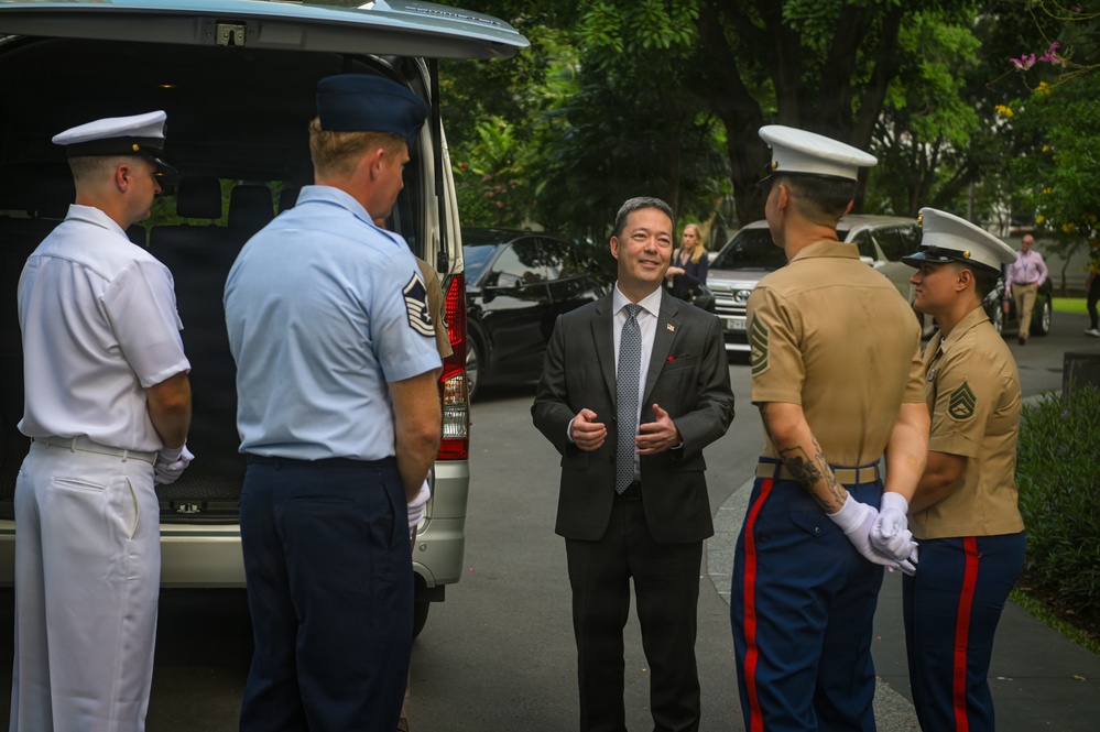 DPAA conducts Repatriation Ceremony at the U.S. Embassy in Thailand