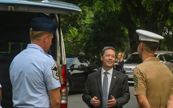 DPAA conducts Repatriation Ceremony at the U.S. Embassy in Thailand