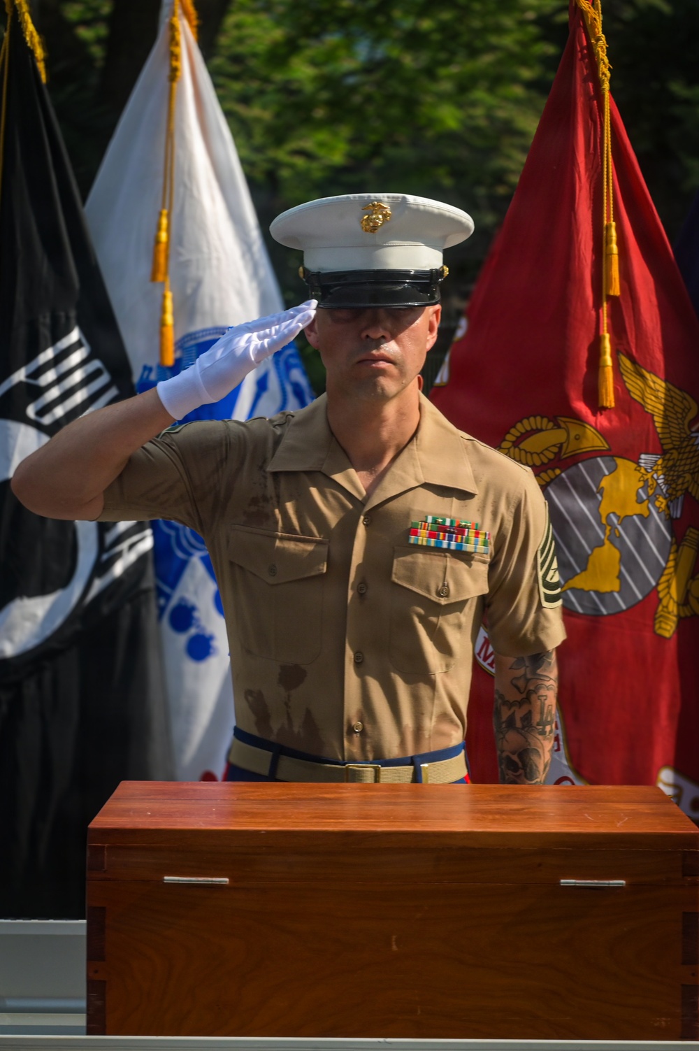 DPAA conducts Repatriation Ceremony at the U.S. Embassy in Thailand