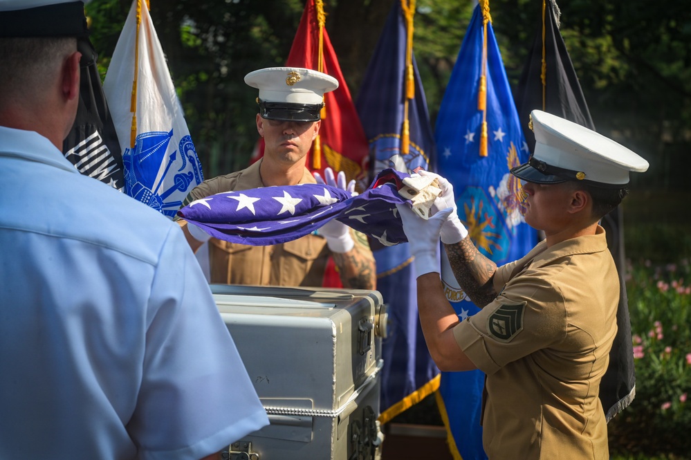 DPAA conducts Repatriation Ceremony at the U.S. Embassy in Thailand