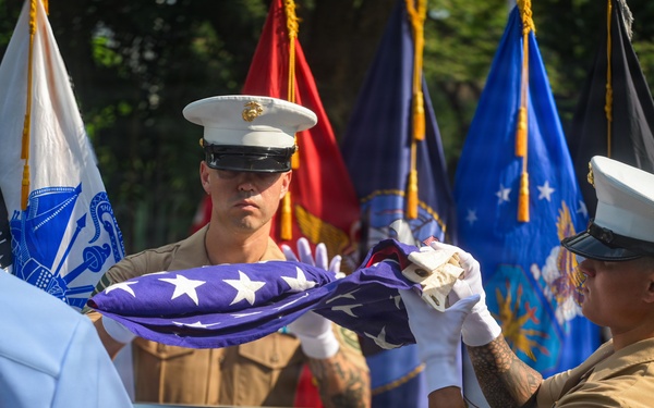 DPAA conducts Repatriation Ceremony at the U.S. Embassy in Thailand