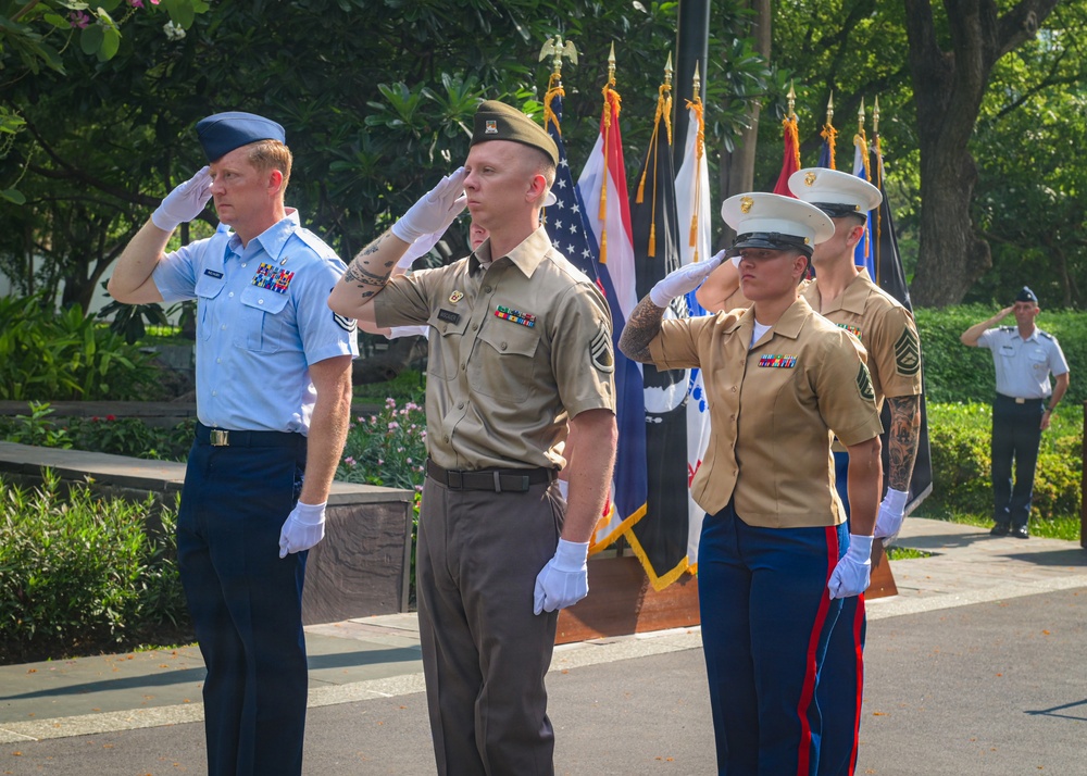 DPAA conducts Repatriation Ceremony at the U.S. Embassy in Thailand