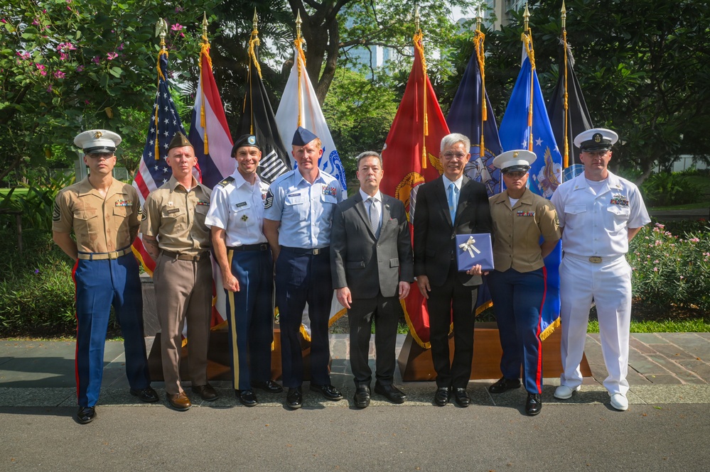 DPAA conducts Repatriation Ceremony at the U.S. Embassy in Thailand