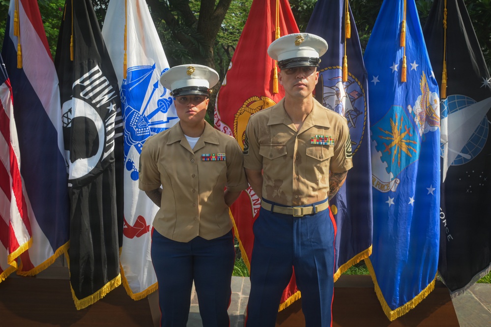 DPAA conducts Repatriation Ceremony at the U.S. Embassy in Thailand