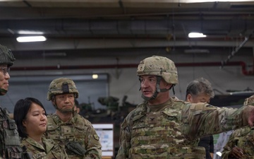 ROK Army chief of staff's visit to U.S. Army stock site reinforces alliance, combined readiness