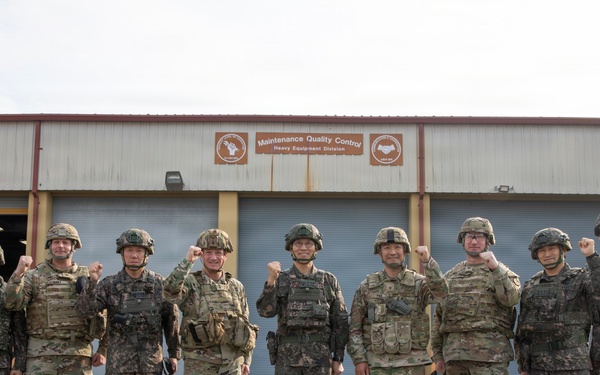 ROKA Chief of Staff tour Camp Carroll Area IV Installation