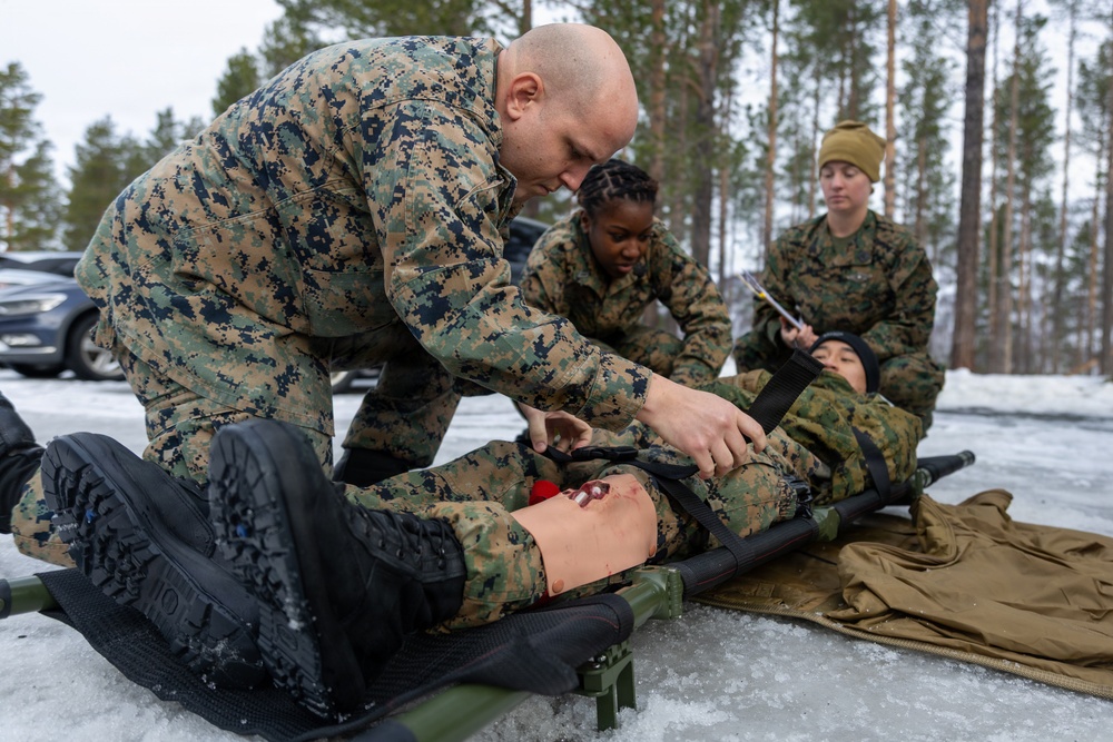 Headline: CORE26 | U.S. Navy Use Next-Generation Technology During Simulated Mass-Casualty Training in the Arctic