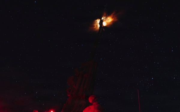 Fires in the Field: Washington National Guard field artillery crews light up the night