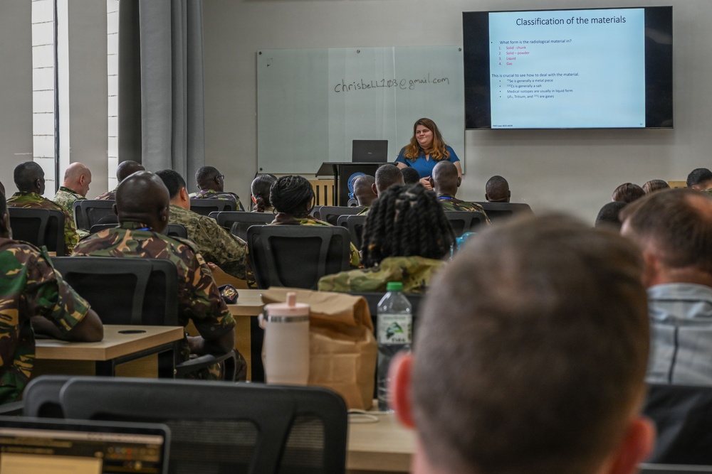 Multinational forces build CBRN-E response skills during Justified Accord 2026