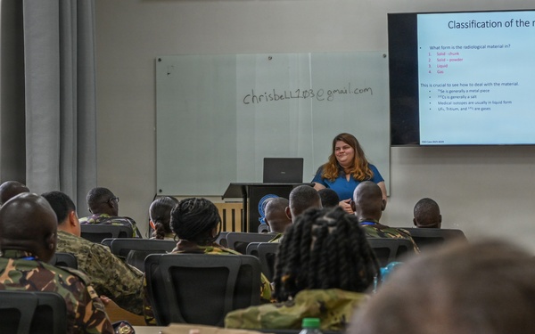 Multinational forces build CBRN-E response skills during Justified Accord 2026