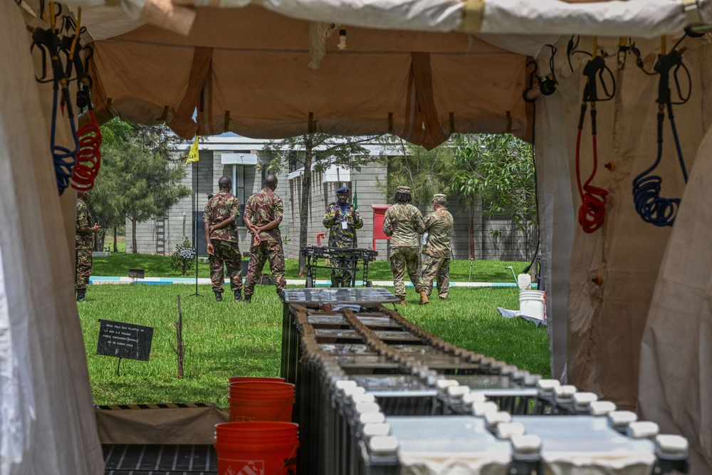 Multinational forces build CBRN-E response skills during Justified Accord 2026