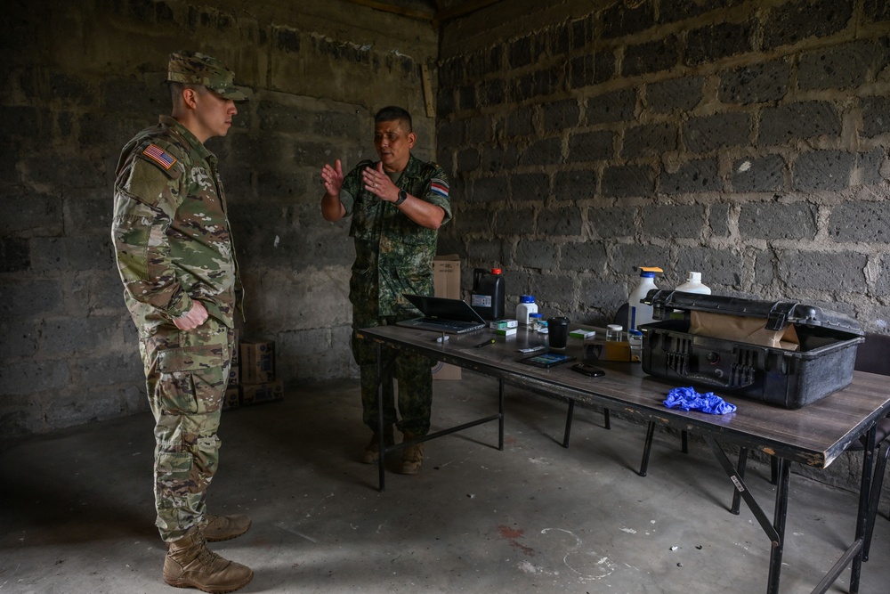 Multinational forces build CBRN-E response skills during Justified Accord 2026