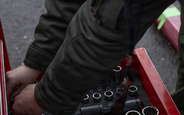 CORE26 | U.S. Marines Maintain a KC-130J Super Hercules for Arctic Exercise