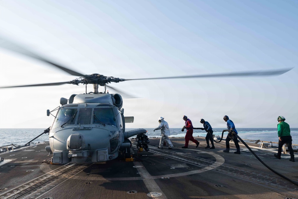 USS Pinckney (DDG 91) supports Operation Epic Fury