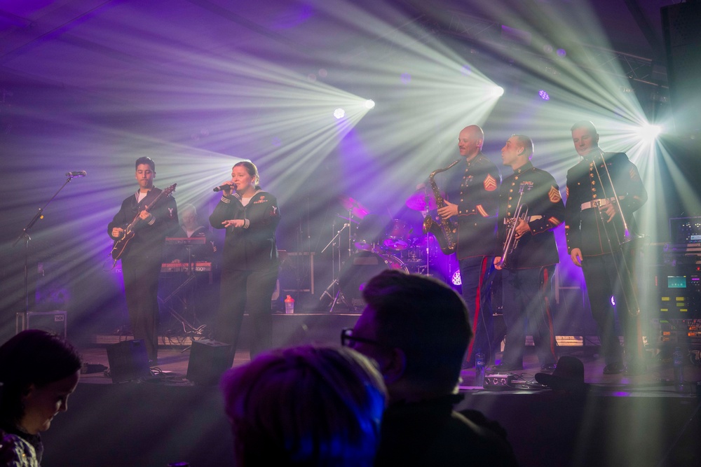 CORE26 | U.S. Naval Forces Europe, Africa Band Performs in Norway